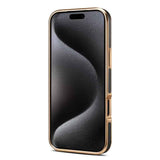 Denior Cowhide Leather Plating Phone Case