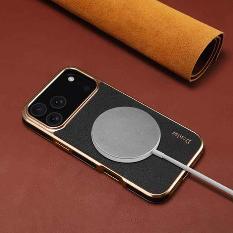 Denior Cowhide Leather Plating Phone Case