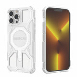 BIBERCAS Transparent Color Series MagSafe Air Bag Shockproof Phone Case