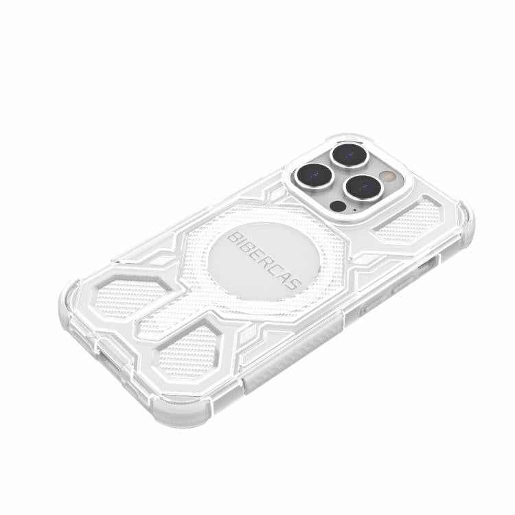 BIBERCAS Transparent Color Series MagSafe Air Bag Shockproof Phone Case