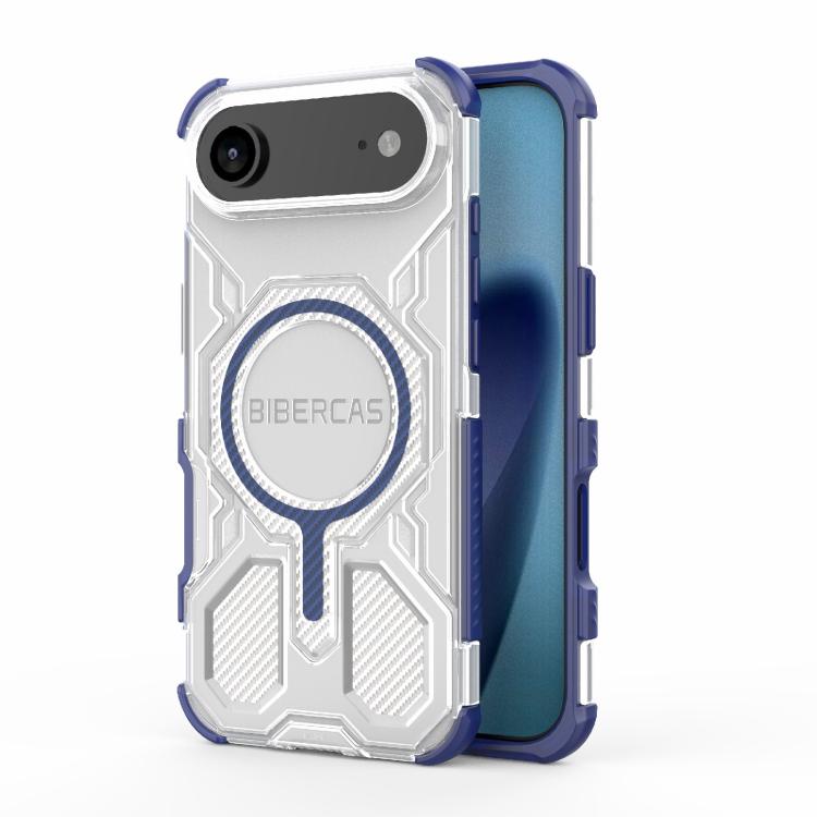 BIBERCAS Transparent Color Series MagSafe Air Bag Shockproof Phone Case