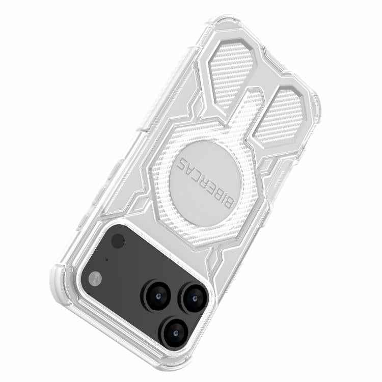 BIBERCAS Transparent Color Series MagSafe Air Bag Shockproof Phone Case