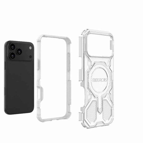BIBERCAS Transparent Color Series MagSafe Air Bag Shockproof Phone Case