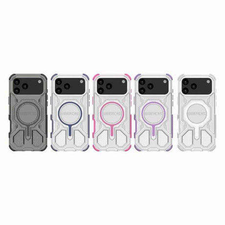 BIBERCAS Transparent Color Series MagSafe Air Bag Shockproof Phone Case