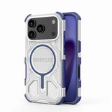 BIBERCAS Transparent Color Series MagSafe Air Bag Shockproof Phone Case