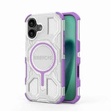 BIBERCAS Transparent Color Series MagSafe Air Bag Shockproof Phone Case
