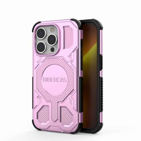 BIBERCAS Real Color Series MagSafe Shockproof Phone Case