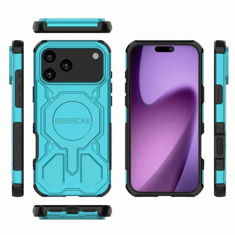 BIBERCAS Real Color Series MagSafe Shockproof Phone Case