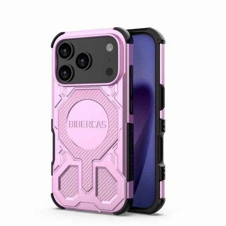 BIBERCAS Real Color Series MagSafe Shockproof Phone Case