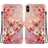 Crystal Texture Colored Drawing Leather Phone Case