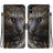 Crystal Texture Colored Drawing Leather Phone Case
