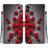 Crystal Texture Colored Drawing Leather Phone Case