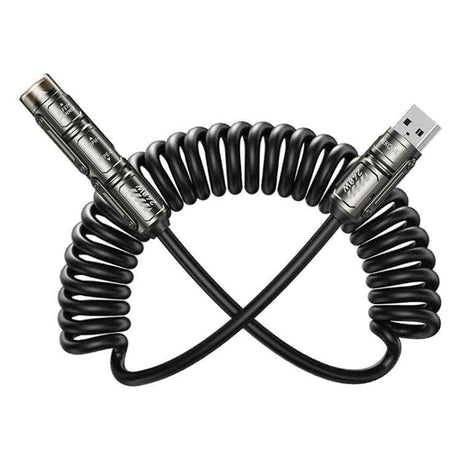 WK WDC-80 240W Car Charging Data Cable with Safety Hammer