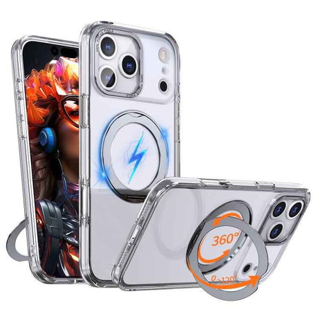 kalebol MagSafe Metal Ring Holder Phone Case