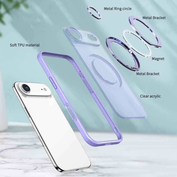 kalebol MagSafe Metal Ring Holder Phone Case