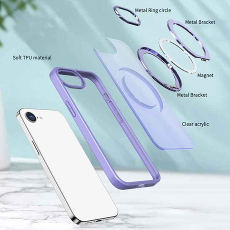 kalebol MagSafe Metal Ring Holder Phone Case