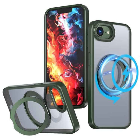 kalebol MagSafe Metal Ring Holder Phone Case