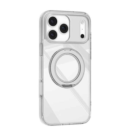 Mutural Ice Amber Series MagSafe Holder TPU Phone Case