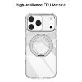 Mutural Ice Amber Phone Case - MagSafe Holder TPU for Ultimate Protection