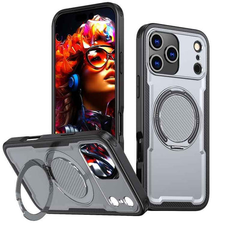 kalebol Metal 360 Degree Rotation Holder MagSafe Phone Case