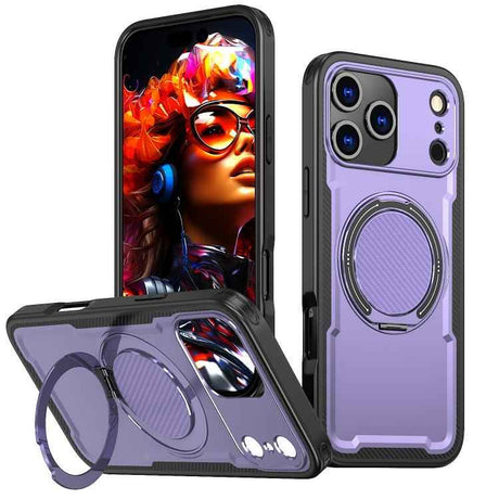 kalebol Metal 360 Degree Rotation Holder MagSafe Phone Case