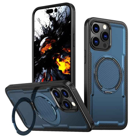 kalebol Metal 360 Degree Rotation Holder MagSafe Phone Case