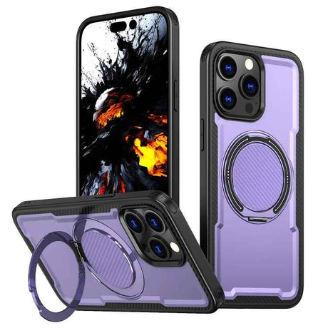 kalebol Metal 360 Degree Rotation Holder MagSafe Phone Case
