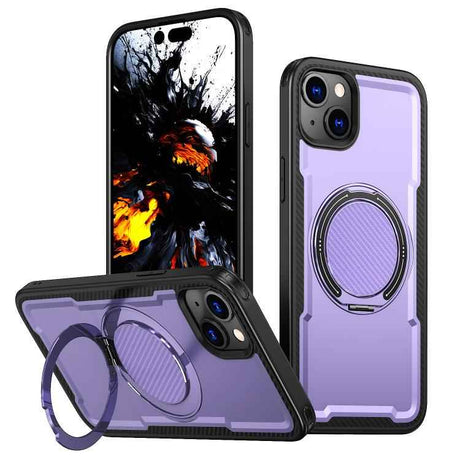 kalebol Metal 360 Degree Rotation Holder MagSafe Phone Case