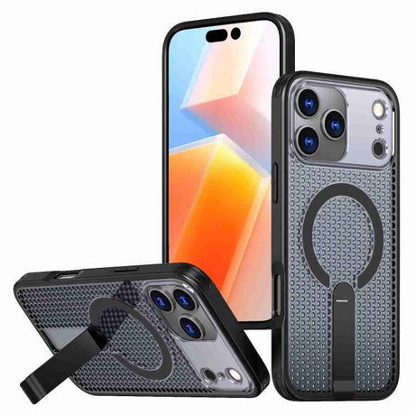 kalebol Honeycomb Cooling MagSafe Holder Phone Case