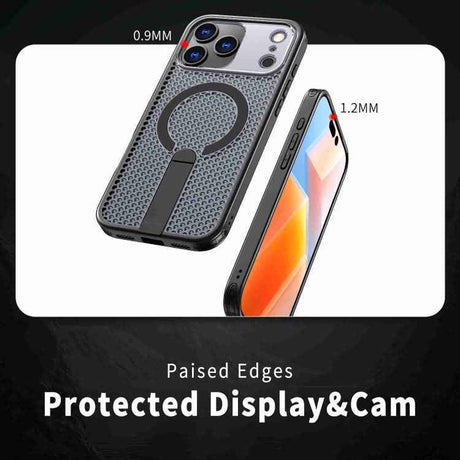 kalebol Honeycomb Cooling MagSafe Holder Phone Case
