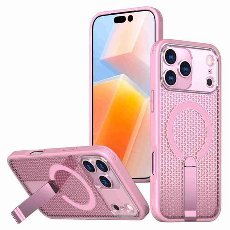 kalebol Honeycomb Cooling MagSafe Holder Phone Case