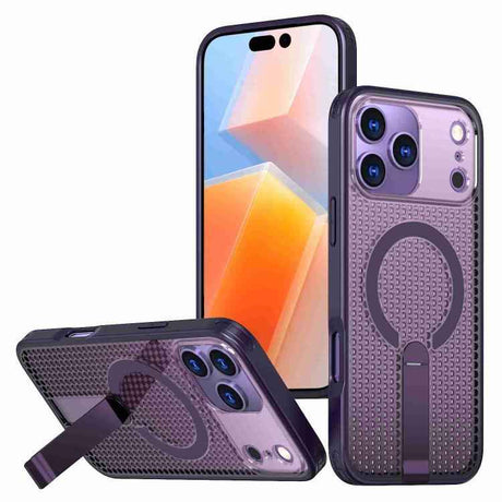 kalebol Honeycomb Cooling MagSafe Holder Phone Case