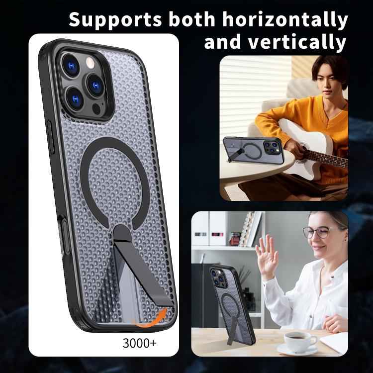 kalebol Honeycomb Cooling MagSafe Holder Phone Case