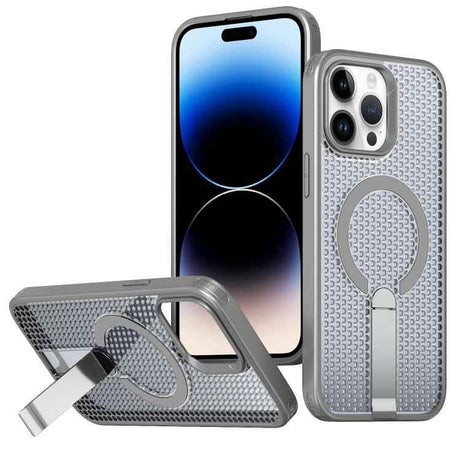 kalebol Honeycomb Cooling MagSafe Holder Phone Case