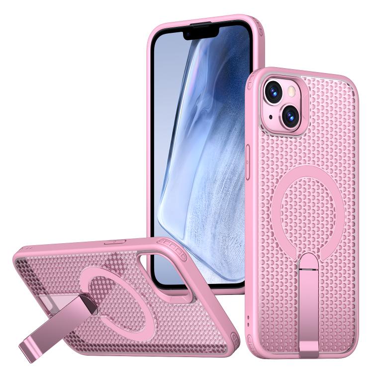 kalebol Honeycomb Cooling MagSafe Holder Phone Case