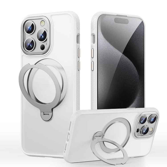 Gear-Style Stress Relief 360 Rotation Holder MagSafe Phone Case