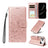 Embossed Heart Dog RFID Blocking Wallet Leather Phone Case