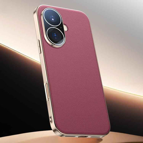 Skin Feel Leather Texture Cooling Phone Case
