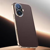Skin Feel Leather Texture Cooling Phone Case