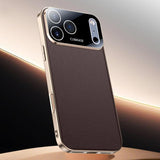 Skin Feel Leather Texture Cooling Phone Case