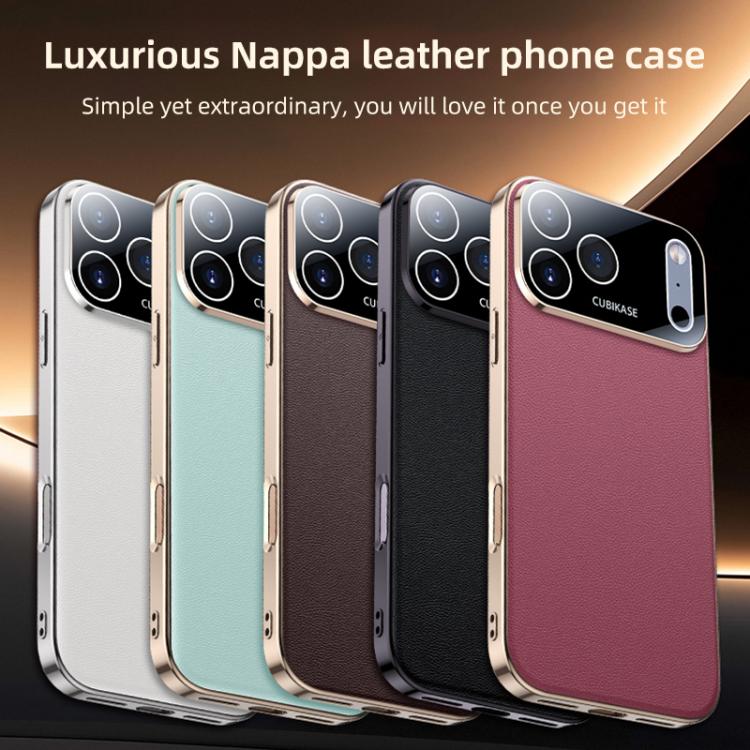 Skin Feel Leather Texture Cooling Phone Case