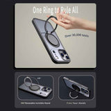 Kalebol 360-degree Rotating MagSafe Magnetic Holder Phone Case