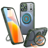 Kalebol 360-degree Rotating MagSafe Magnetic Holder Phone Case