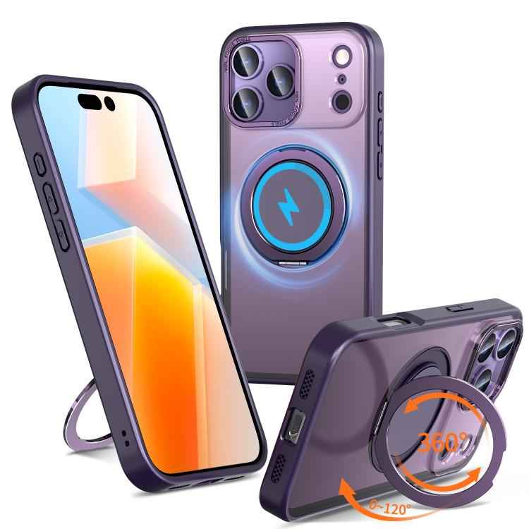 Kalebol 360-degree Rotating MagSafe Magnetic Holder Phone Case