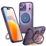 Kalebol 360-degree Rotating MagSafe Magnetic Holder Phone Case