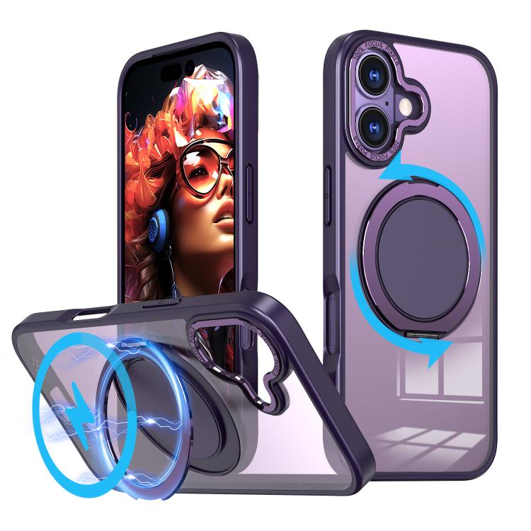 Kalebol 360-degree Rotating MagSafe Magnetic Holder Phone Case