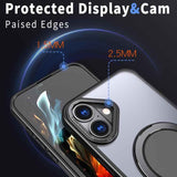 Kalebol 360-degree Rotating MagSafe Magnetic Holder Phone Case