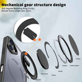 Kalebol 360-degree Rotating MagSafe Magnetic Holder Phone Case