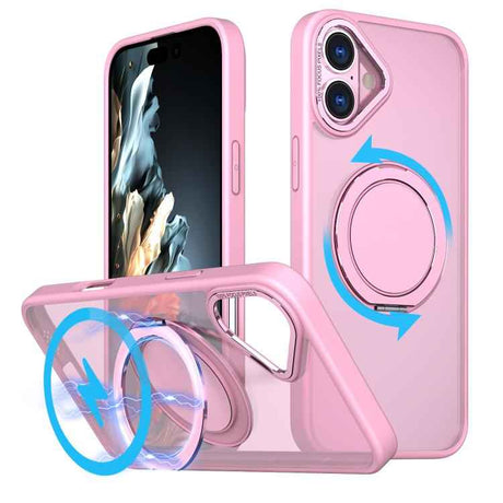 Kalebol 360-degree Rotating MagSafe Magnetic Holder Phone Case