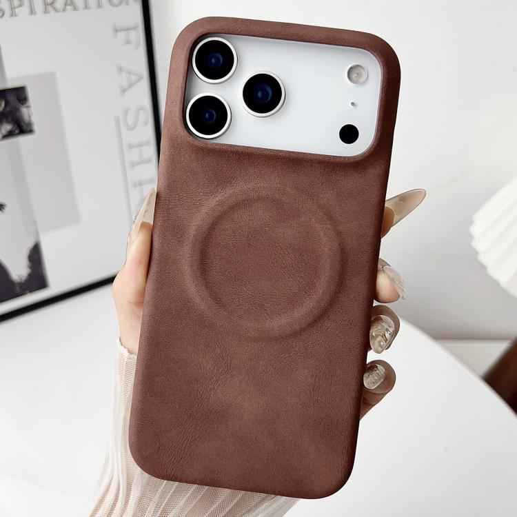 Skin Feel Sheepskin MagSafe Magnetic Phone Case